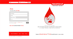 Desktop Screenshot of bloodfriend.com